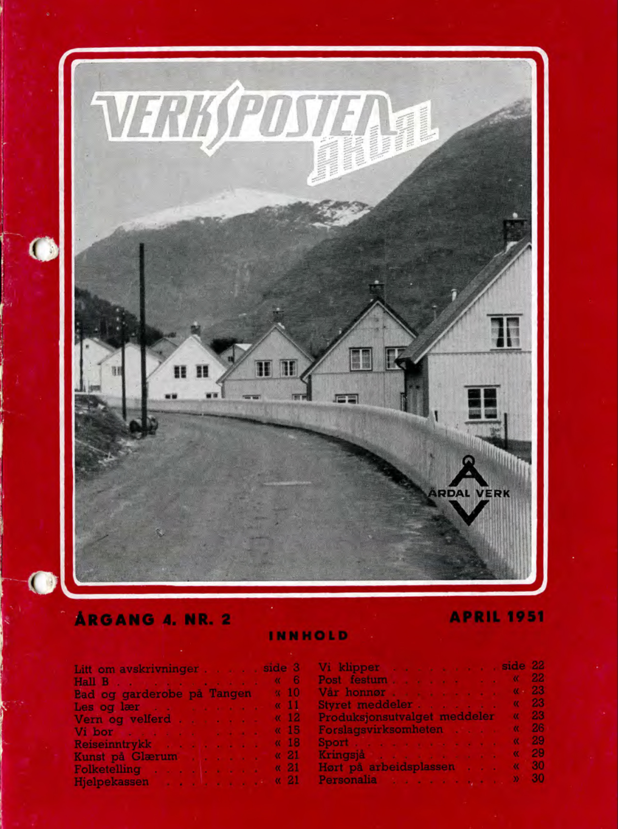 Verksposten nr 2 1951